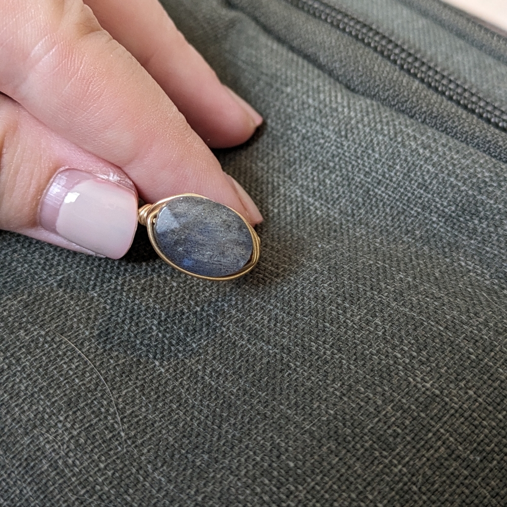 Labradorite ring - Picture 3 of 6